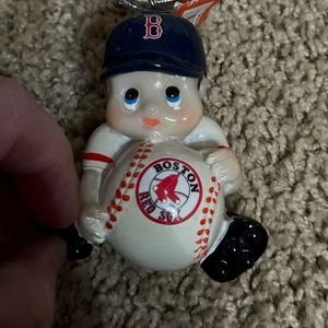 Boston Red Sox Little Boy Ornament MLB 2007 3” Acrylic